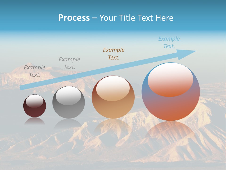 Kitchen With White Island PowerPoint Template