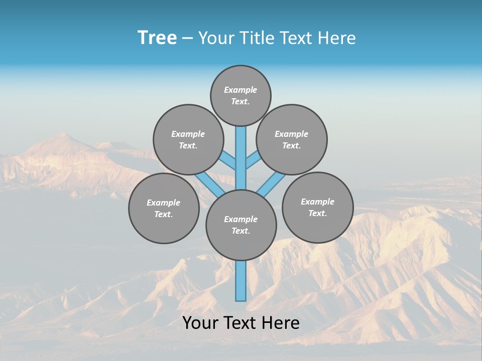 Kitchen With White Island PowerPoint Template