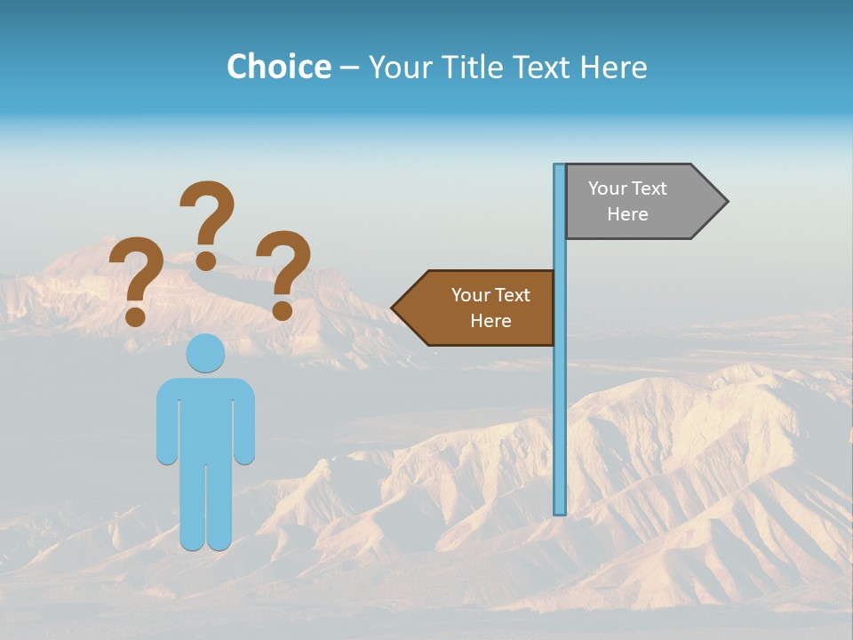 Kitchen With White Island PowerPoint Template