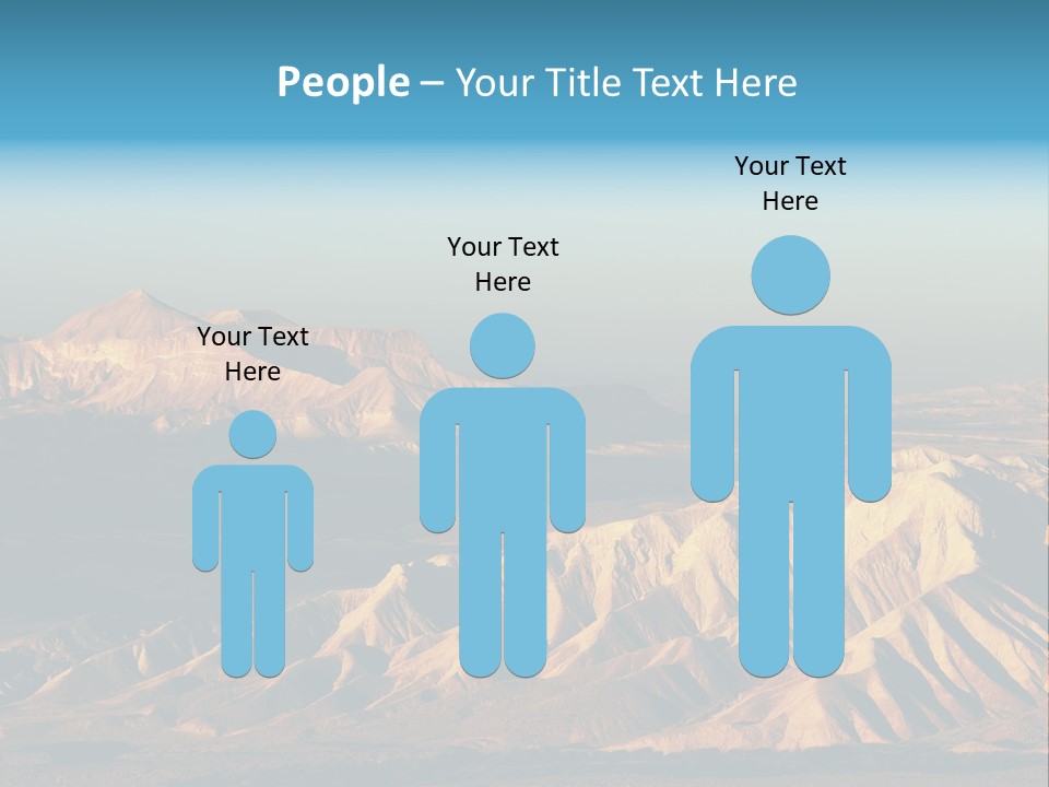 Kitchen With White Island PowerPoint Template