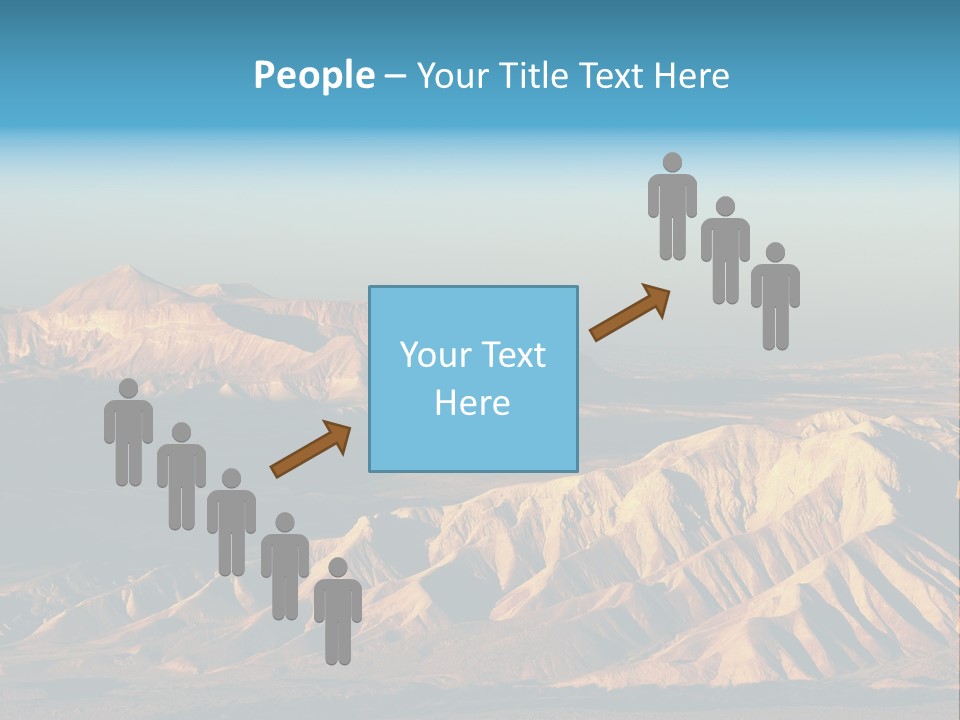 Kitchen With White Island PowerPoint Template