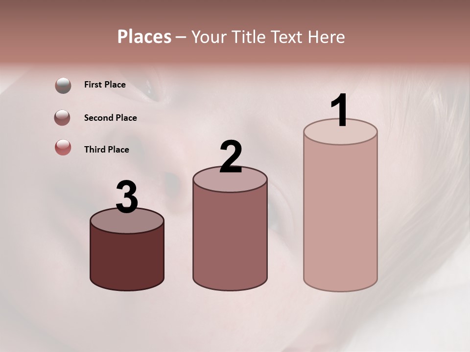 Baby With Rash PowerPoint Template