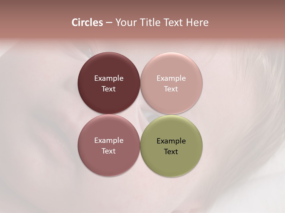 Baby With Rash PowerPoint Template