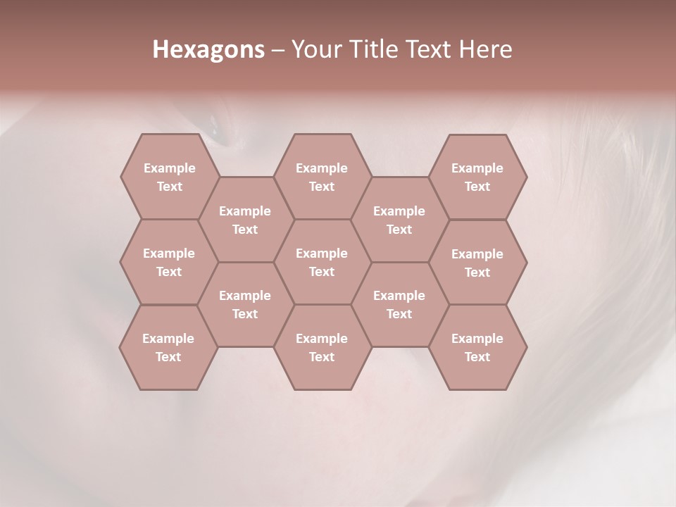 Baby With Rash PowerPoint Template