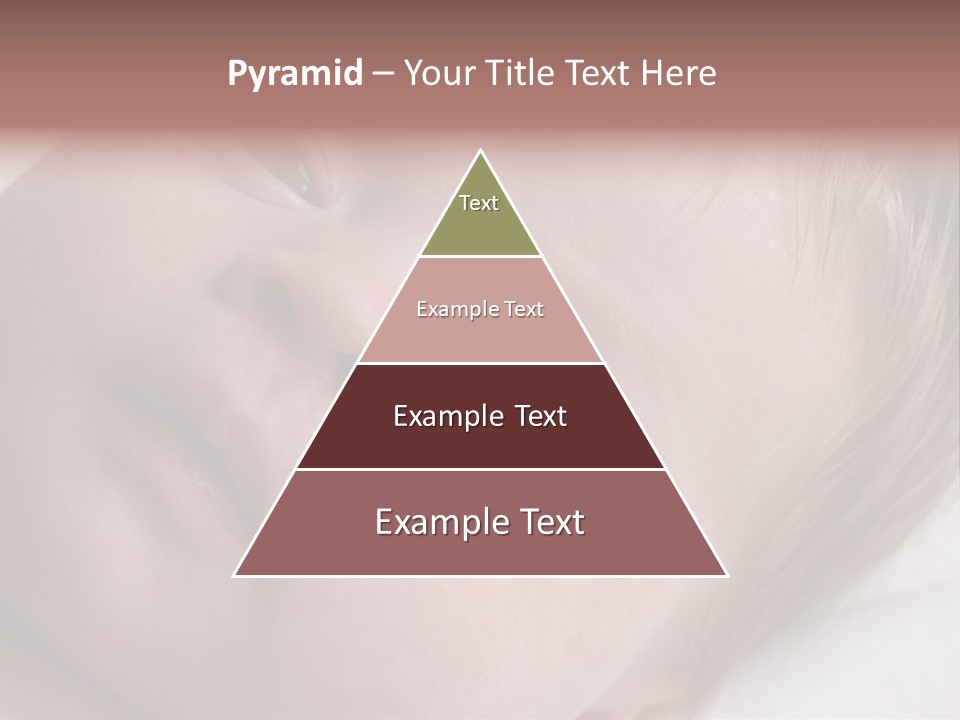 Baby With Rash PowerPoint Template