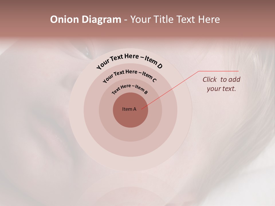 Baby With Rash PowerPoint Template