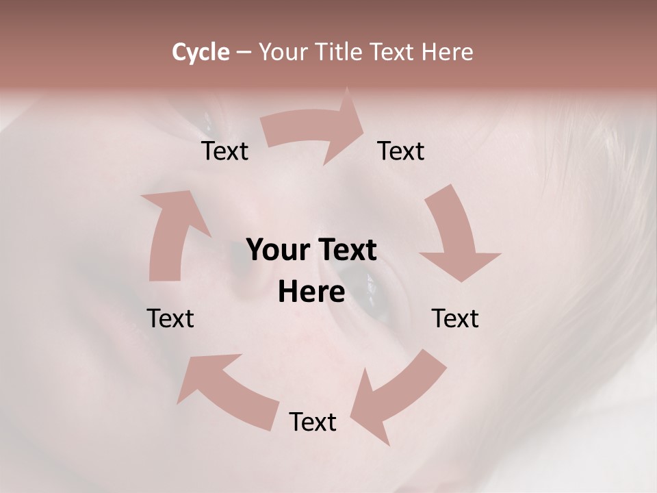 Baby With Rash PowerPoint Template