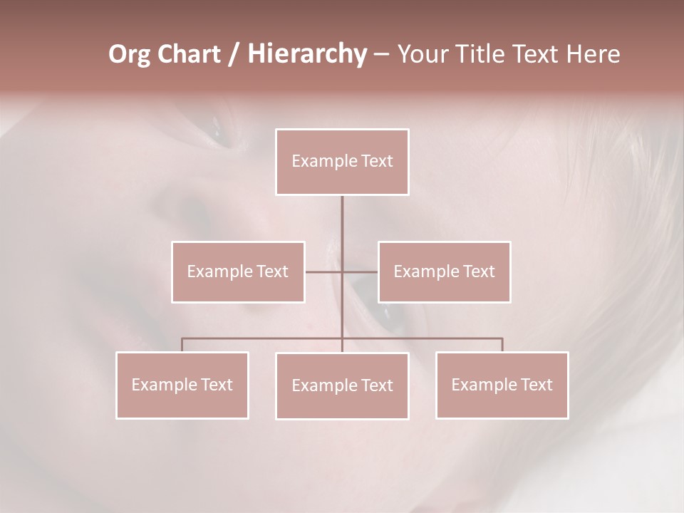 Baby With Rash PowerPoint Template