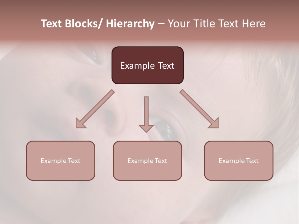 Baby With Rash PowerPoint Template