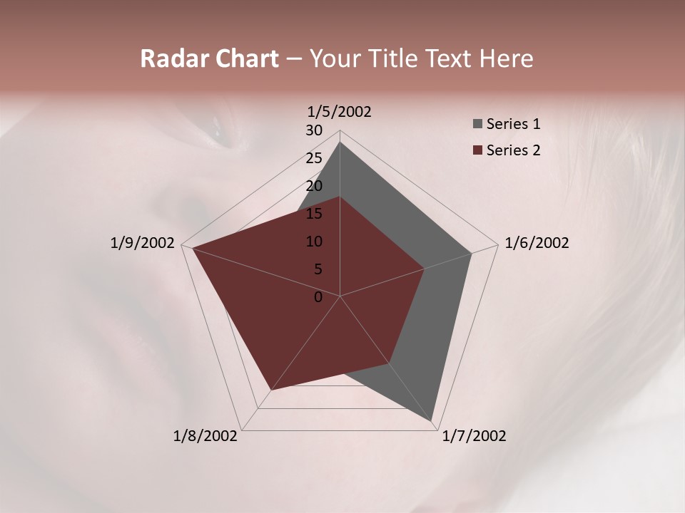 Baby With Rash PowerPoint Template