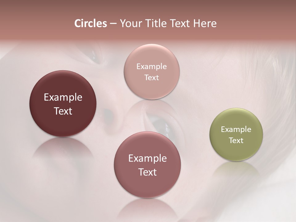 Baby With Rash PowerPoint Template