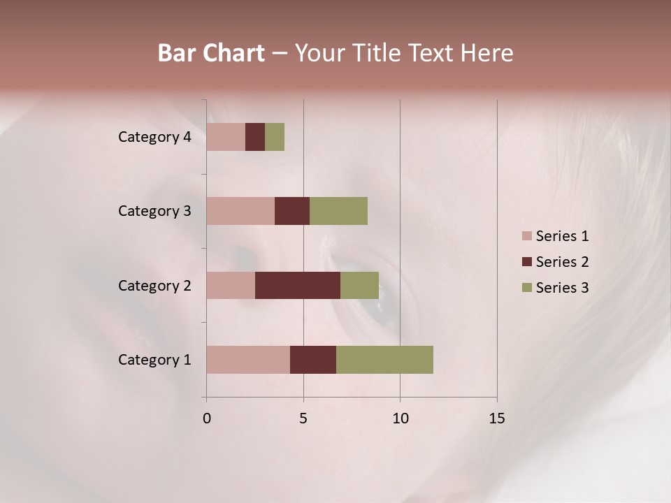 Baby With Rash PowerPoint Template