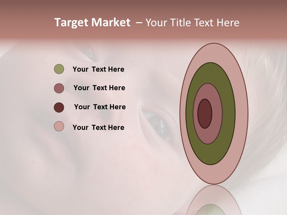 Baby With Rash PowerPoint Template