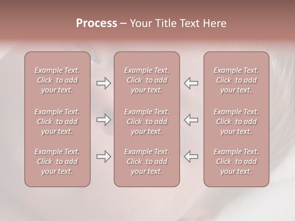 Baby With Rash PowerPoint Template