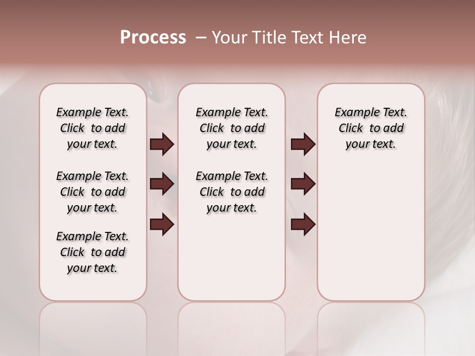 Baby With Rash PowerPoint Template