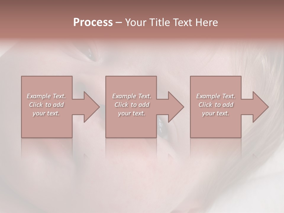 Baby With Rash PowerPoint Template