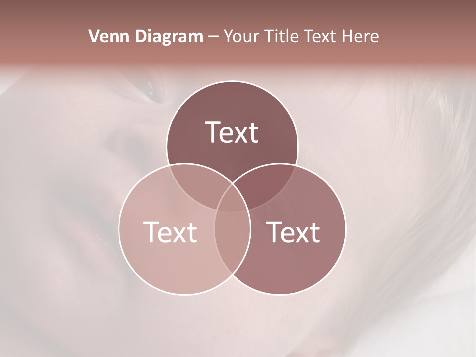 Baby With Rash PowerPoint Template