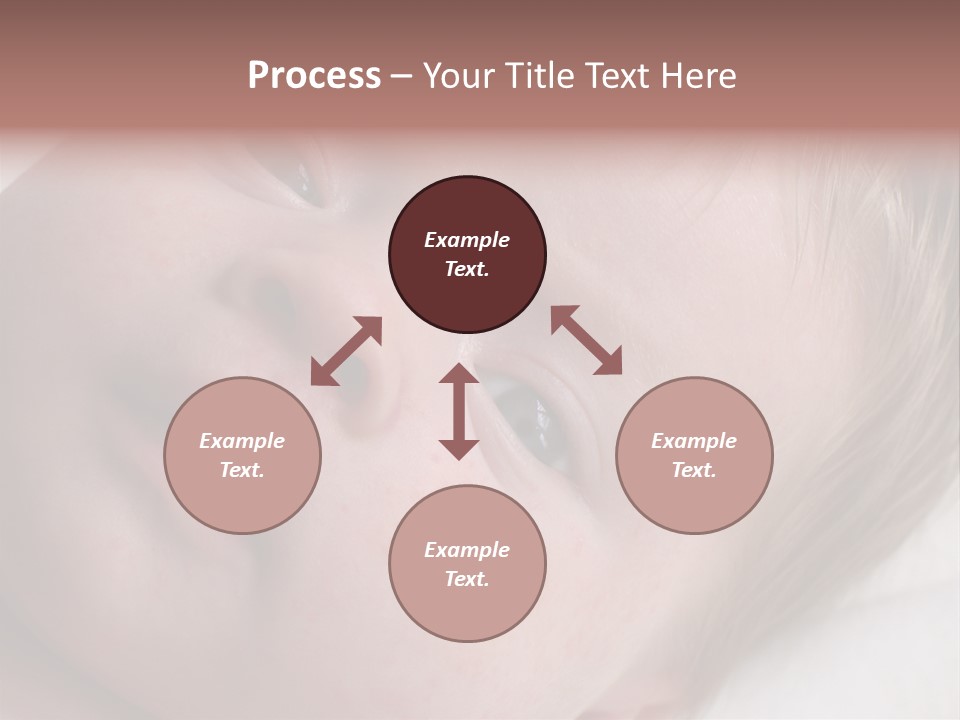 Baby With Rash PowerPoint Template