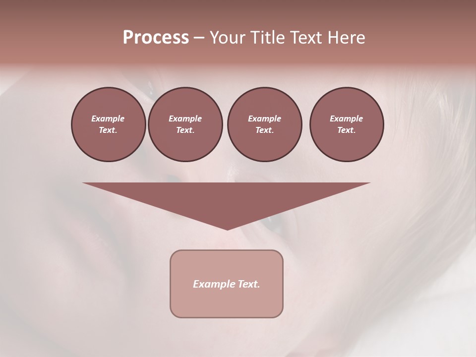 Baby With Rash PowerPoint Template