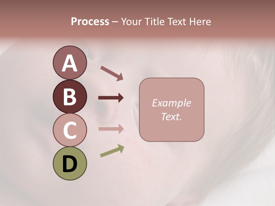 Baby With Rash PowerPoint Template