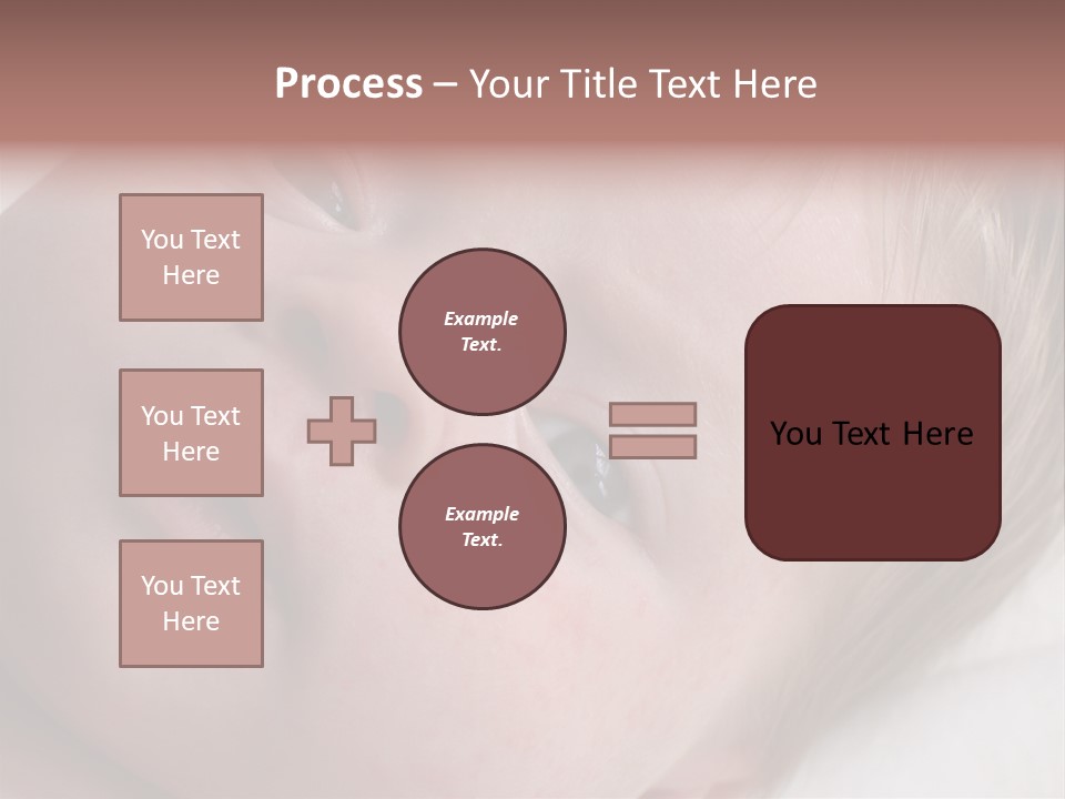 Baby With Rash PowerPoint Template