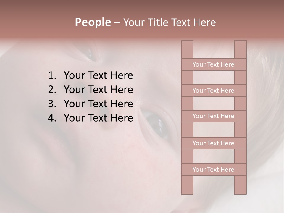 Baby With Rash PowerPoint Template