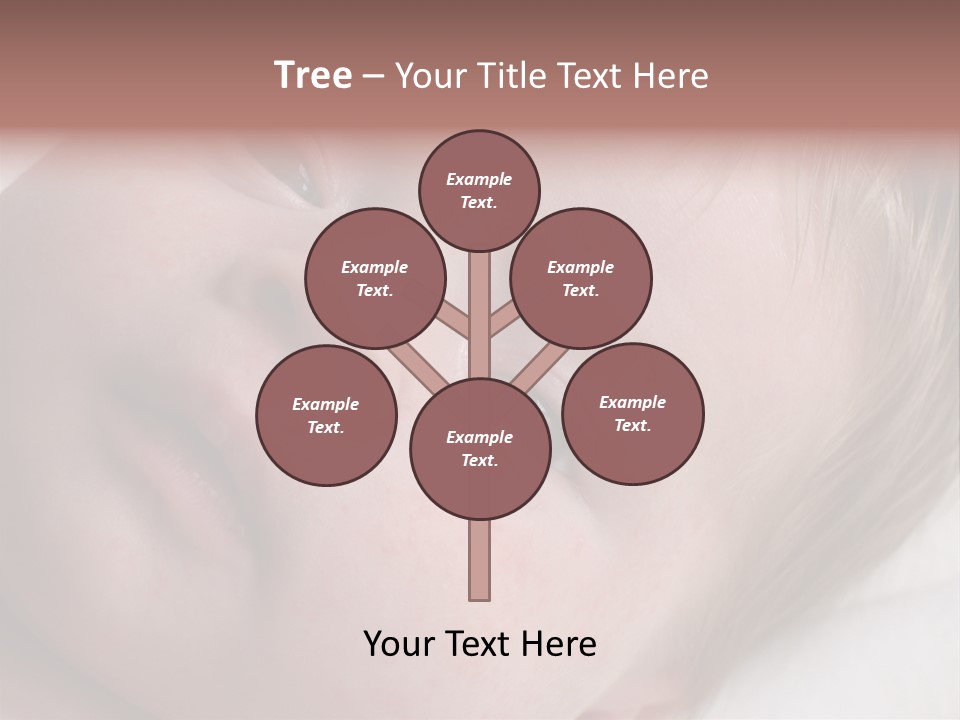 Baby With Rash PowerPoint Template