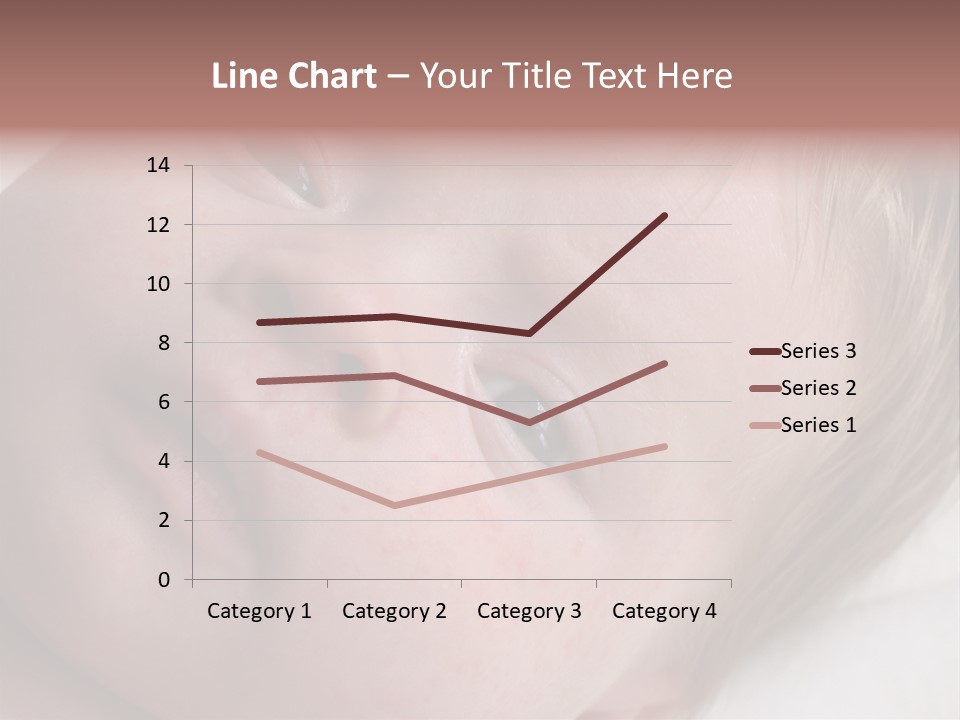 Baby With Rash PowerPoint Template