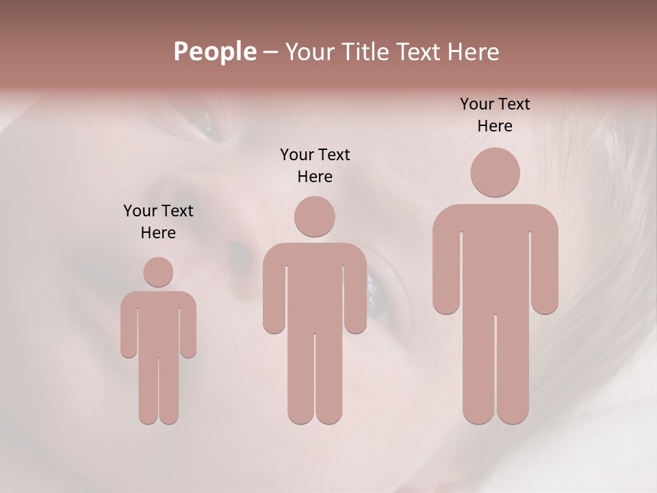 Baby With Rash PowerPoint Template