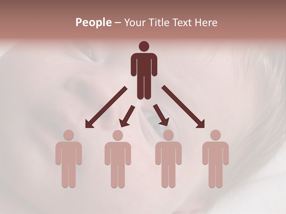 Baby With Rash PowerPoint Template