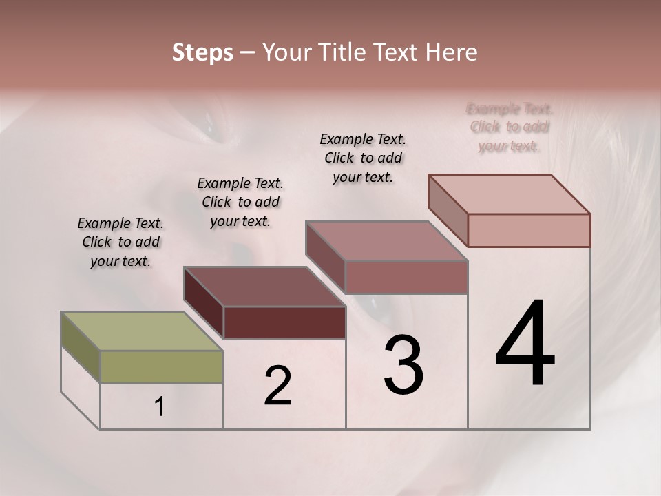 Baby With Rash PowerPoint Template