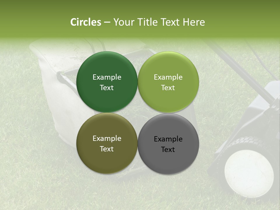 Luxury Kitchen With A Modern Granite Island. PowerPoint Template