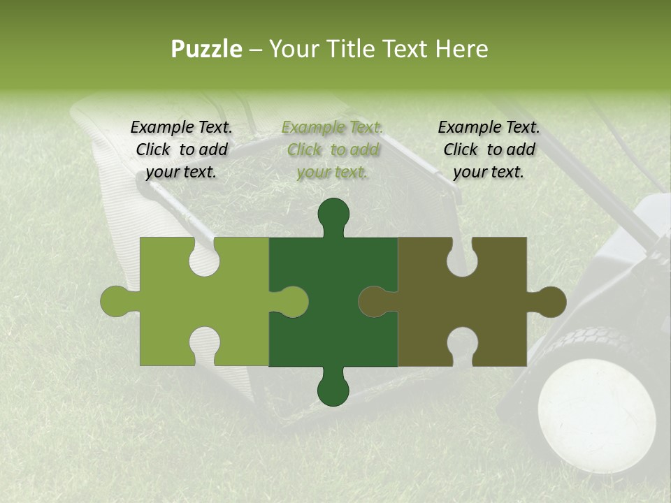 Luxury Kitchen With A Modern Granite Island. PowerPoint Template