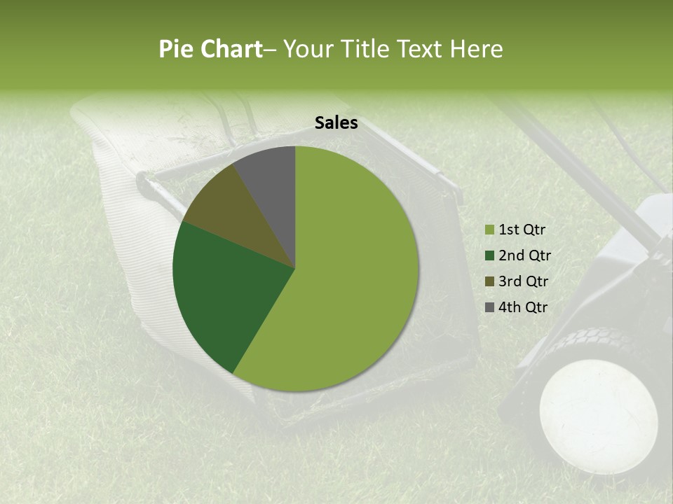 Luxury Kitchen With A Modern Granite Island. PowerPoint Template