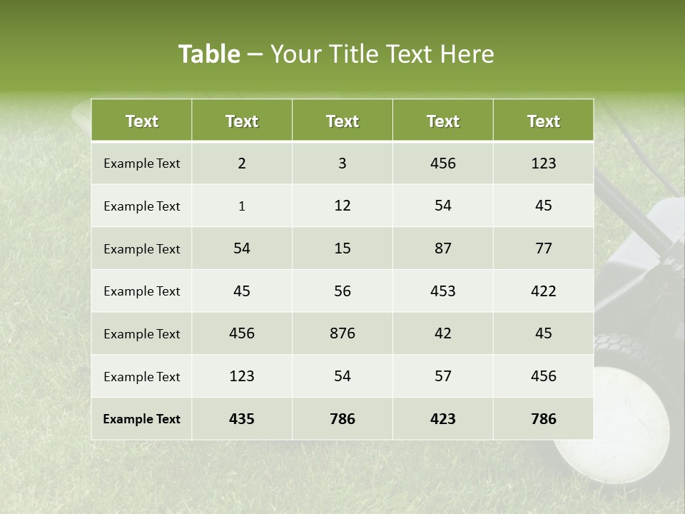 Luxury Kitchen With A Modern Granite Island. PowerPoint Template