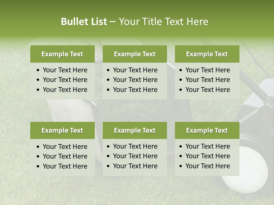 Luxury Kitchen With A Modern Granite Island. PowerPoint Template