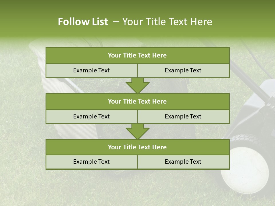 Luxury Kitchen With A Modern Granite Island. PowerPoint Template
