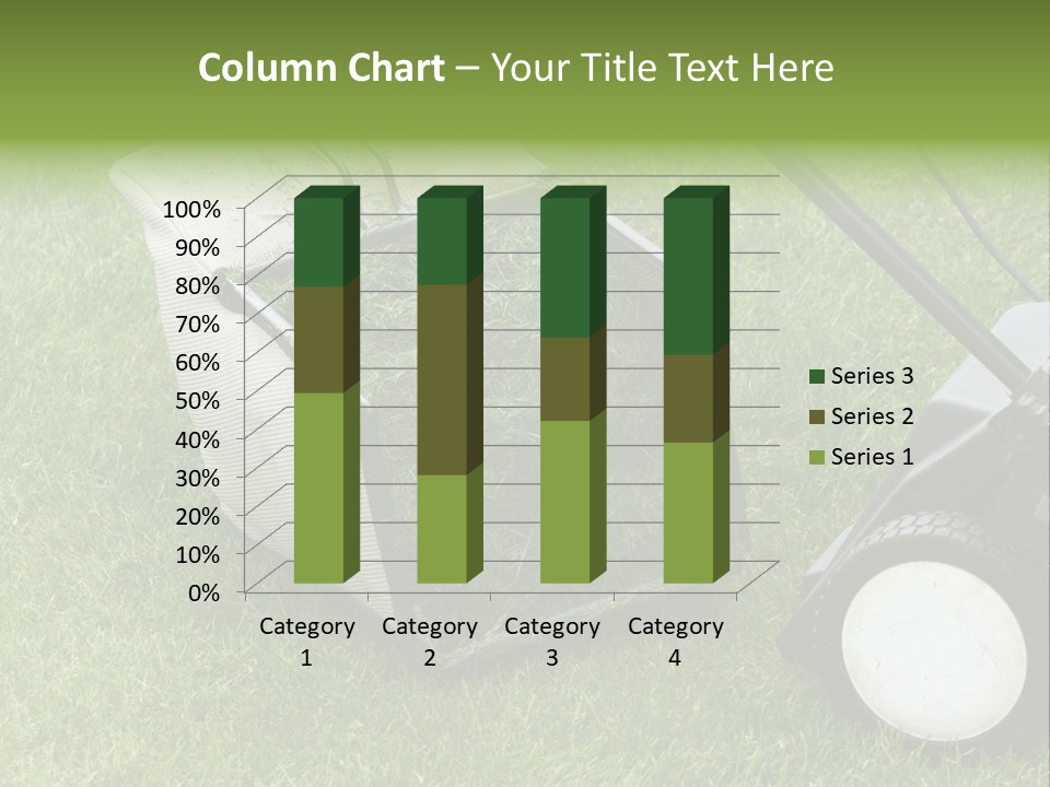 Luxury Kitchen With A Modern Granite Island. PowerPoint Template