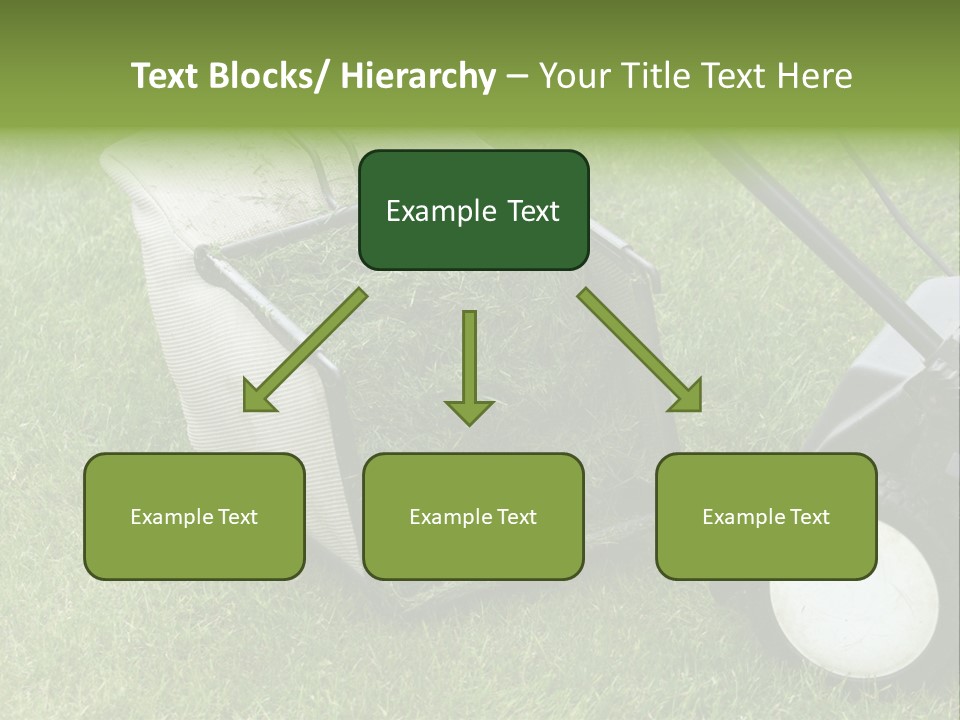 Luxury Kitchen With A Modern Granite Island. PowerPoint Template