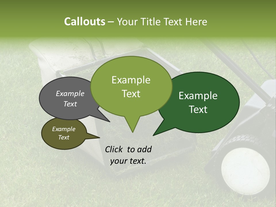 Luxury Kitchen With A Modern Granite Island. PowerPoint Template