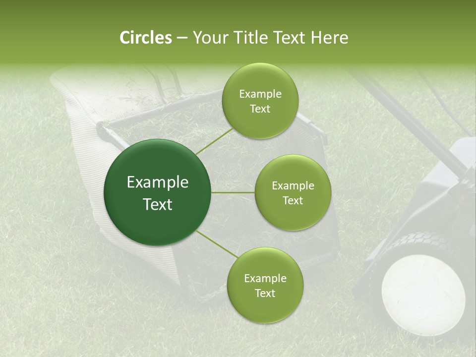 Luxury Kitchen With A Modern Granite Island. PowerPoint Template