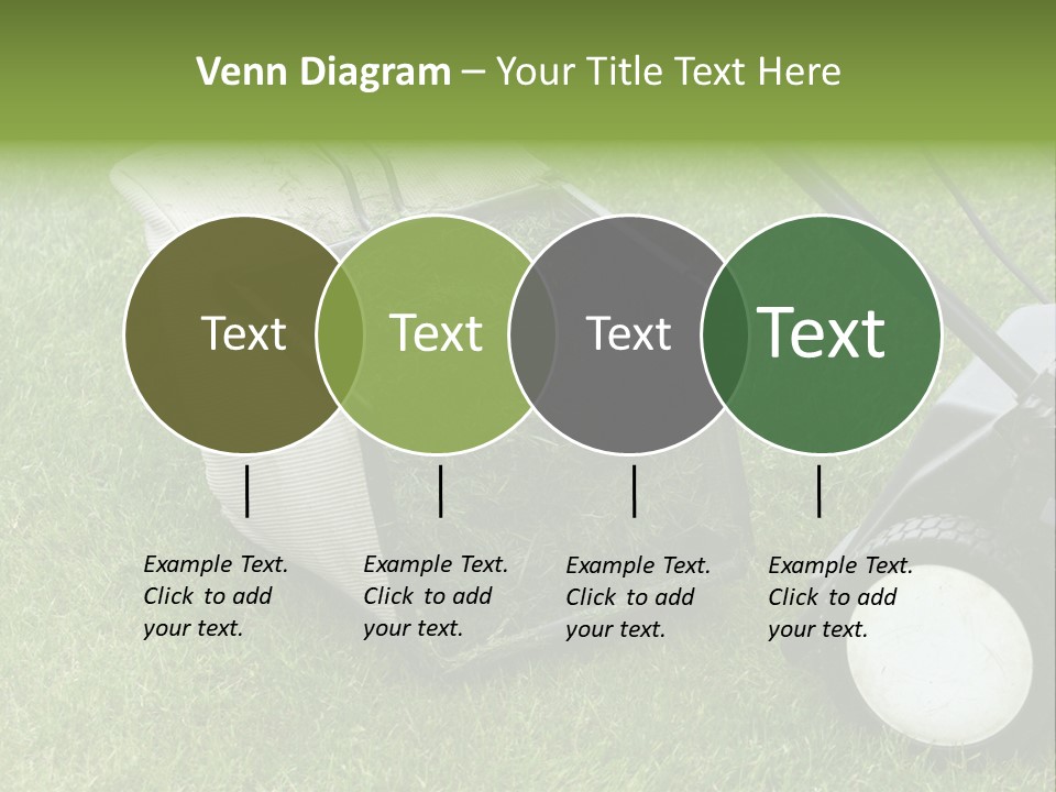 Luxury Kitchen With A Modern Granite Island. PowerPoint Template