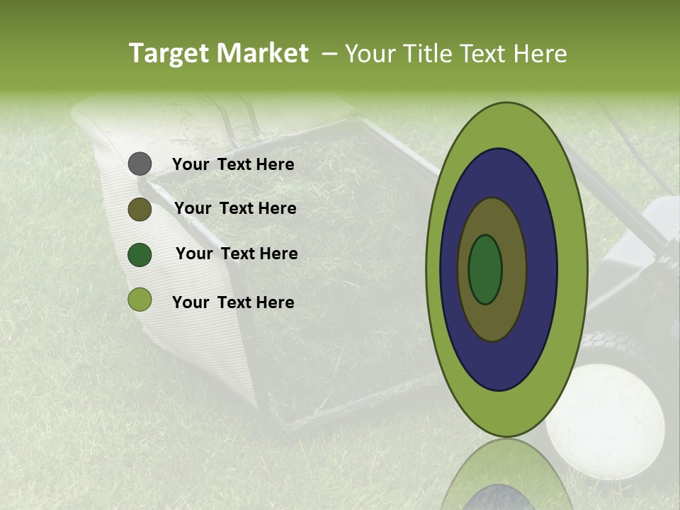 Luxury Kitchen With A Modern Granite Island. PowerPoint Template