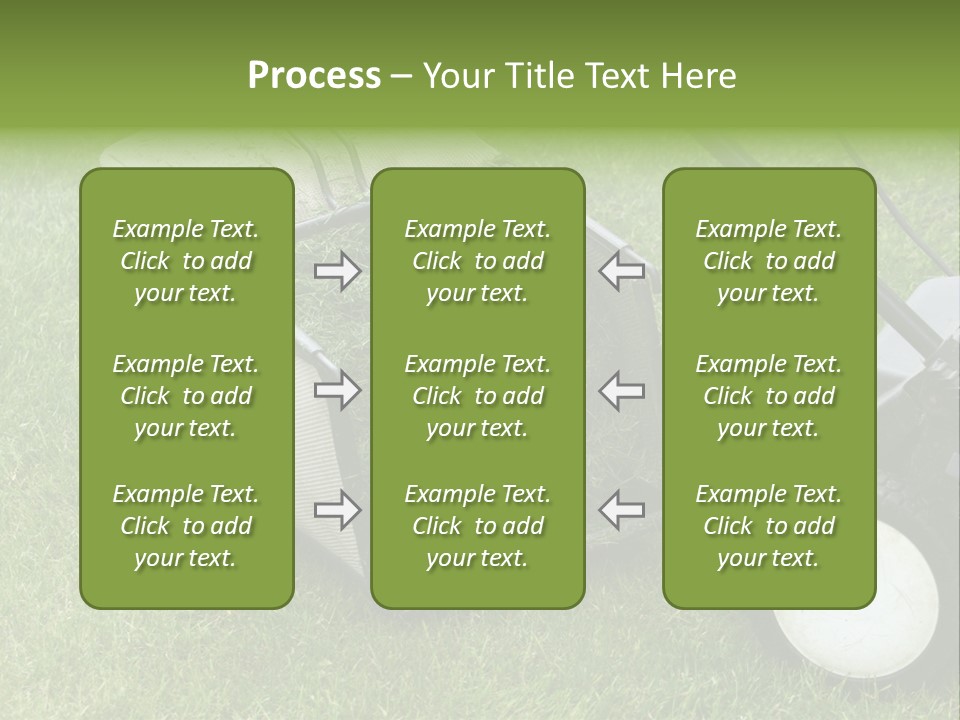 Luxury Kitchen With A Modern Granite Island. PowerPoint Template