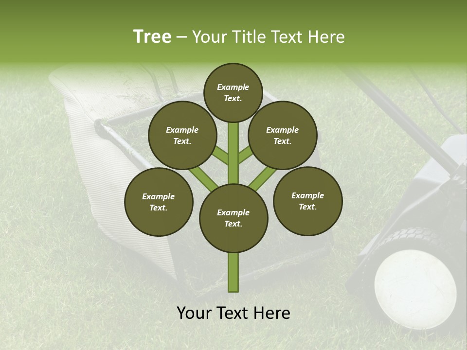 Luxury Kitchen With A Modern Granite Island. PowerPoint Template