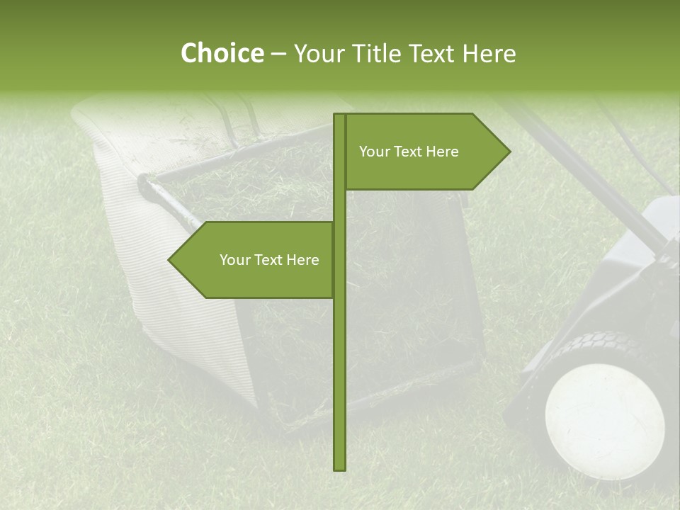 Luxury Kitchen With A Modern Granite Island. PowerPoint Template