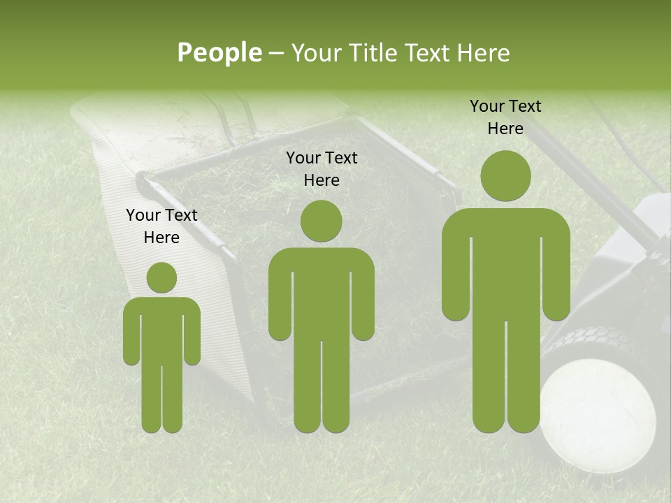 Luxury Kitchen With A Modern Granite Island. PowerPoint Template