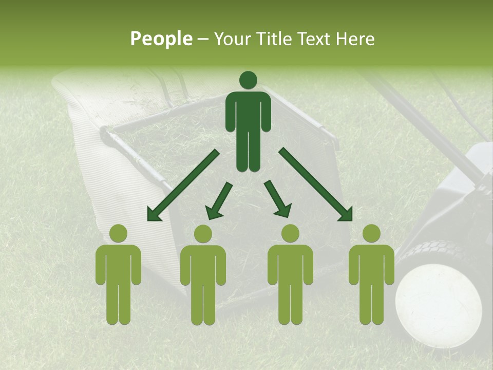 Luxury Kitchen With A Modern Granite Island. PowerPoint Template