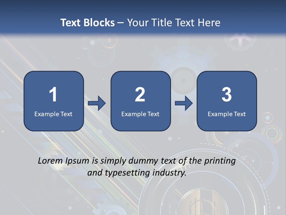Lots Of Gears, Wheels, Targets, Bubbles, And Other Round Shapes With Linear Elements Against A Black Background Stock Vector Illustration: PowerPoint Template