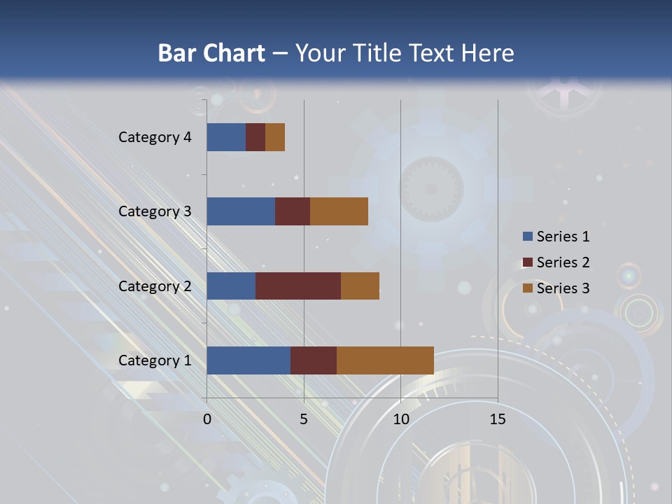 Lots Of Gears, Wheels, Targets, Bubbles, And Other Round Shapes With Linear Elements Against A Black Background Stock Vector Illustration: PowerPoint Template